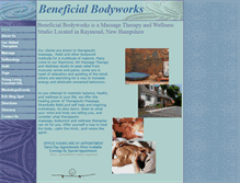Tablet Screenshot of beneficialbodyworksllc.com